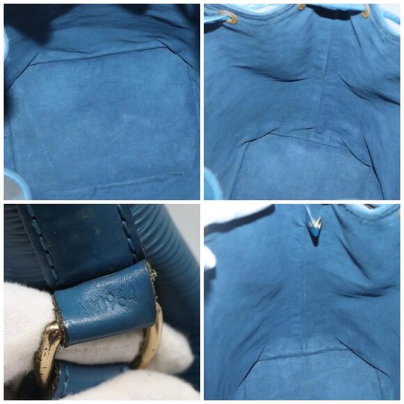 LOUIS VUITTON Epi Noe Shoulder Bag Toledo Blue - Picture 14 of 15